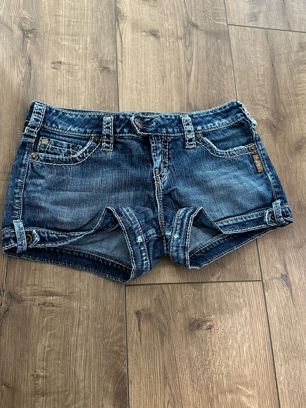 Silver Jeans Blue Denim Jean Shorts